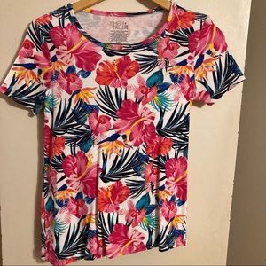 Small Time and Tru floral print t shirt